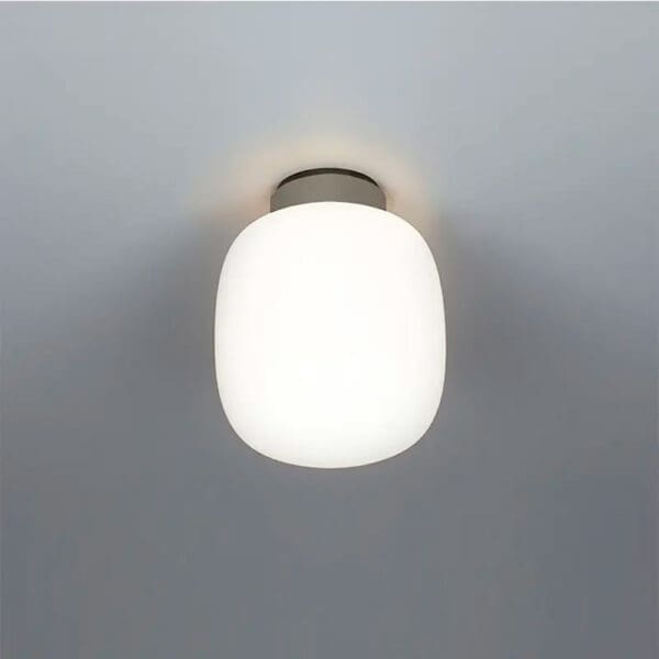 Tooy LEGIER 557.72 - nero sabbia , vetro bianco e anello grigio luce