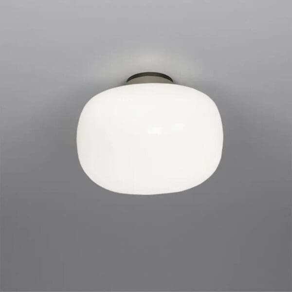 Tooy LEGIER 557.74 - nero sabbia, vetro bianco e anello grigio luce