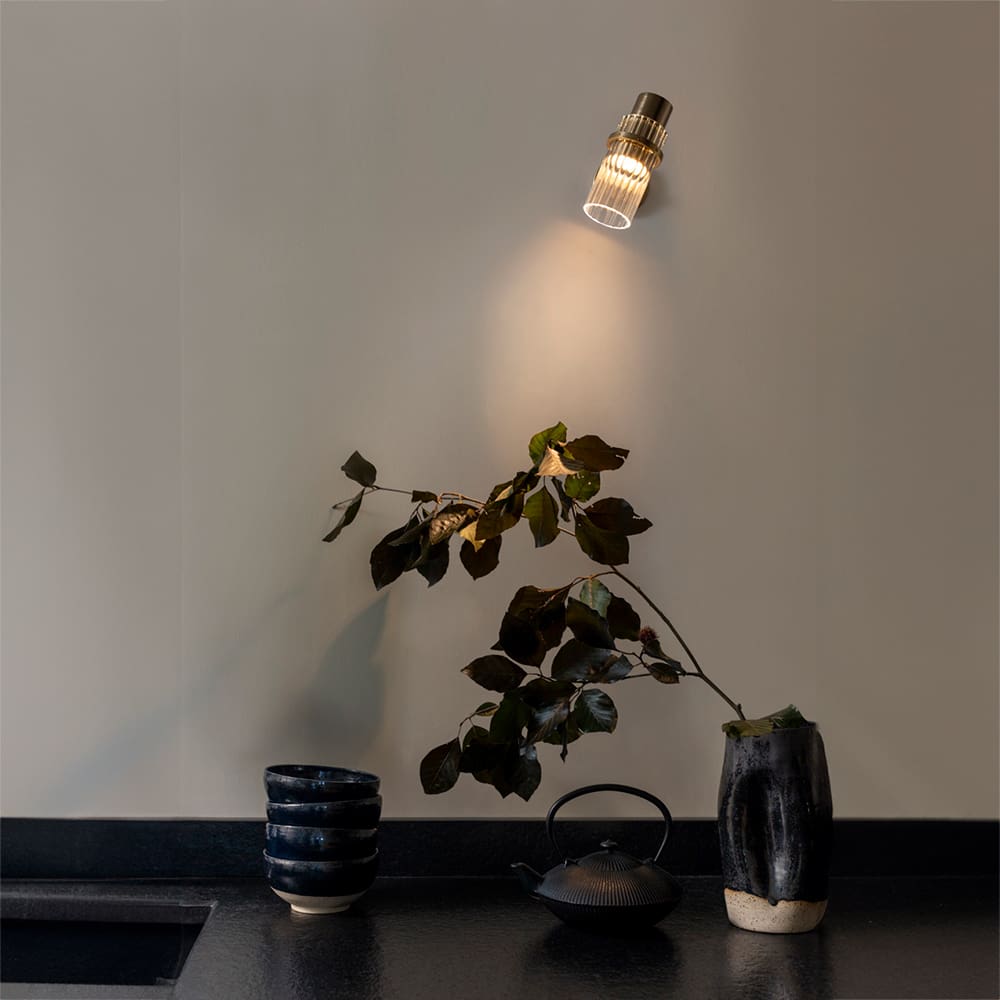 Tooy LEI 564.41 - ottone satinato - vetro smerigliato - immagine 2