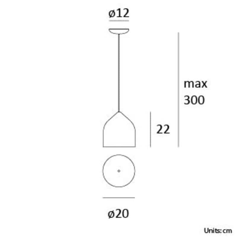 Lumen Center ODILE S 103 - nero FT - immagine 3