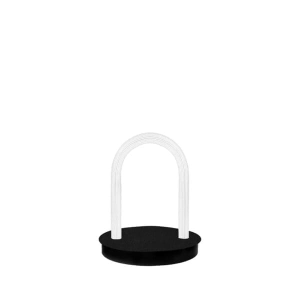 Fontana Arte OORT terra outdoor U H30 DTW - nero micaceo