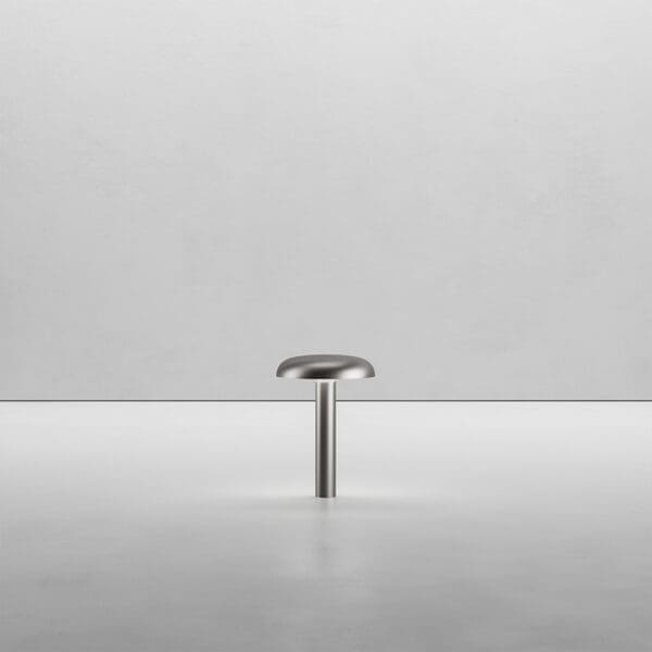 Artemide KNOP 45 BOLLARD - argento