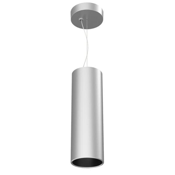 FLOS KAP Ø 100 - alluminio spazzolato/nero