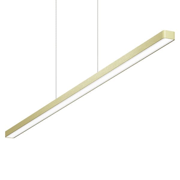 FLOS SUPER LINE DOWN - ottone spazzolato