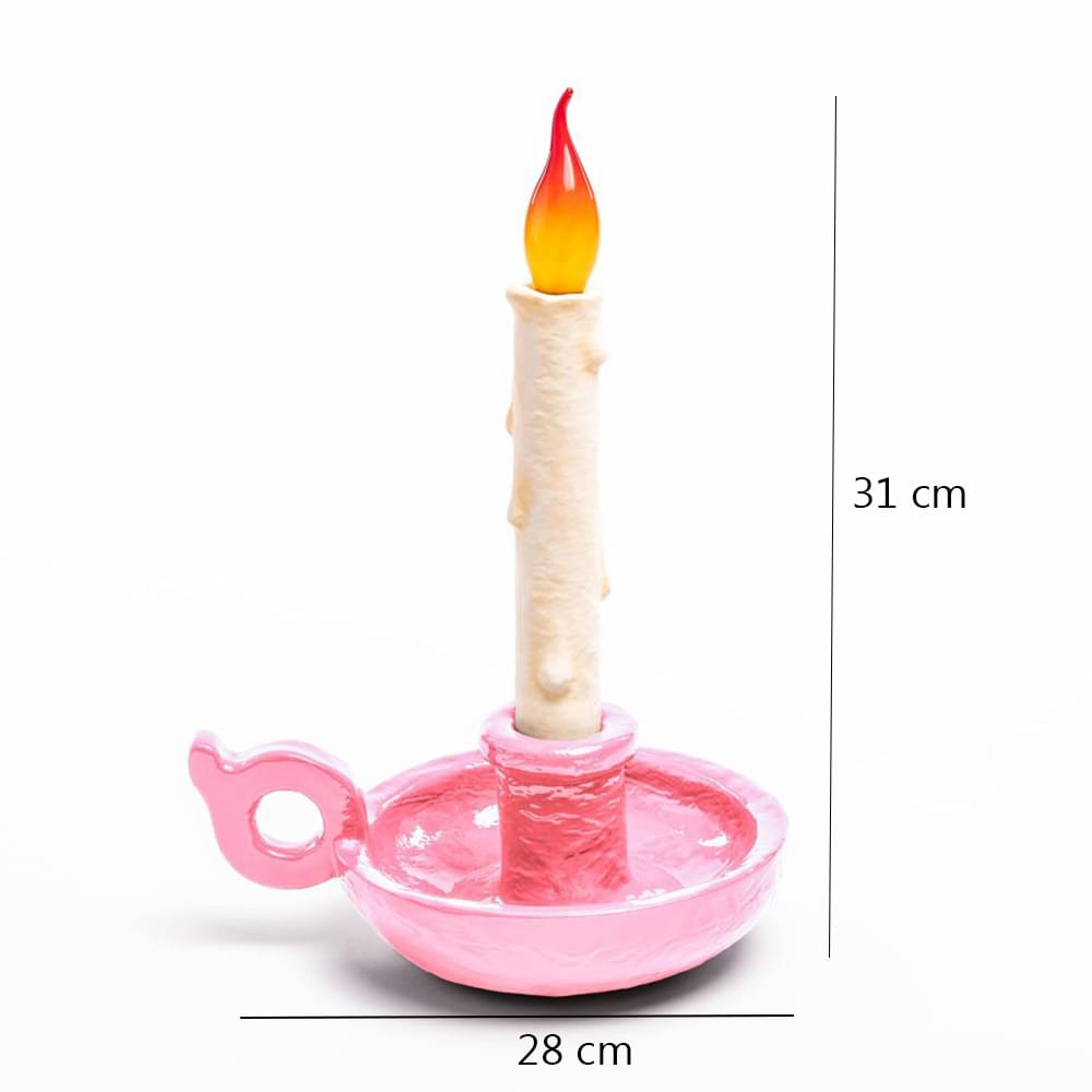 SELETTI BUGIA LAMP - GRIMM - red - Image 3