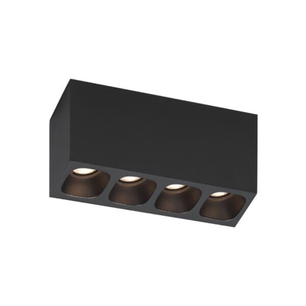 Wever e Ducrè PIRRO SPOT SURFACE 4.0 - 2700K - nero satinato