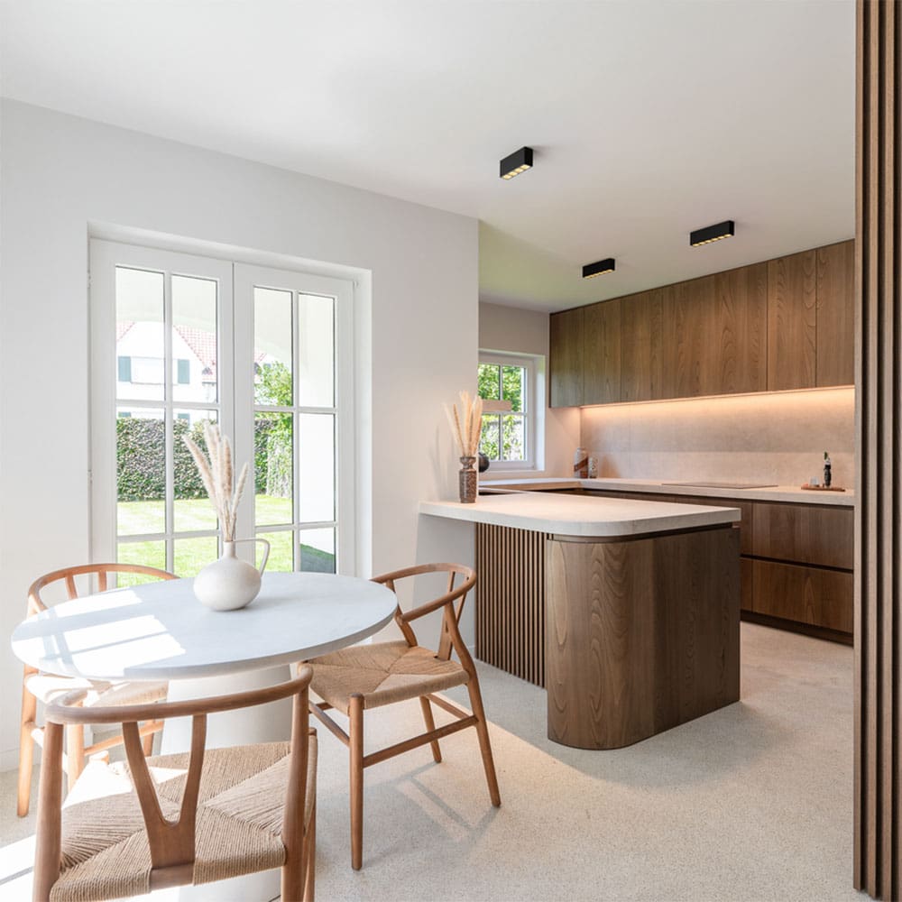 Wever e Ducrè PIRRO SPOT SURFACE 4.0 - 2700K - satin white and gold - Image 2