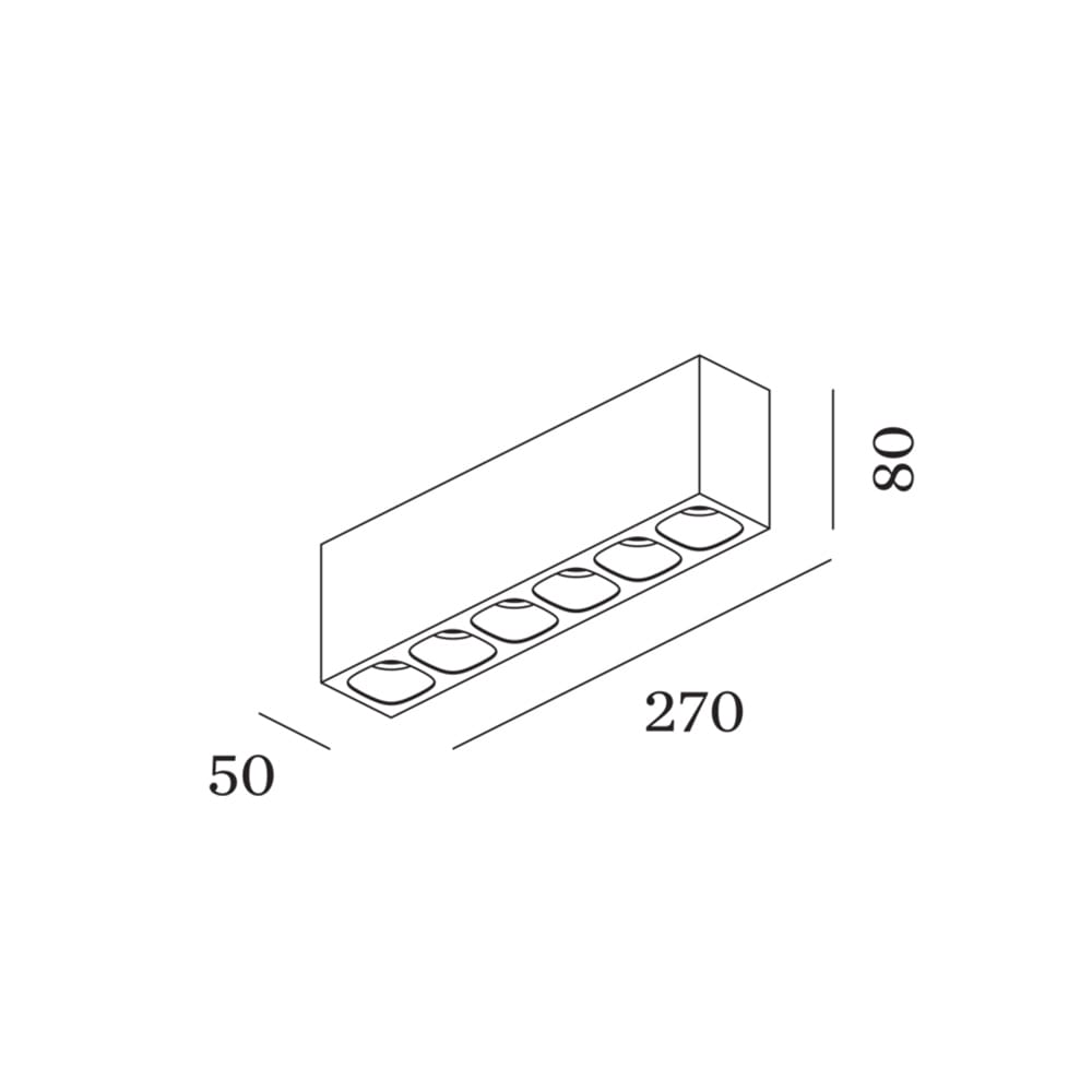 Wever e Ducrè PIRRO SPOT SURFACE 6.0 - 2700K - satin white and gold - Image 3