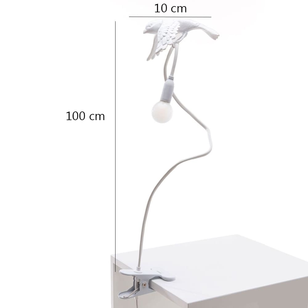 SELETTI SPARROW TAKING OFF - white - Image 3