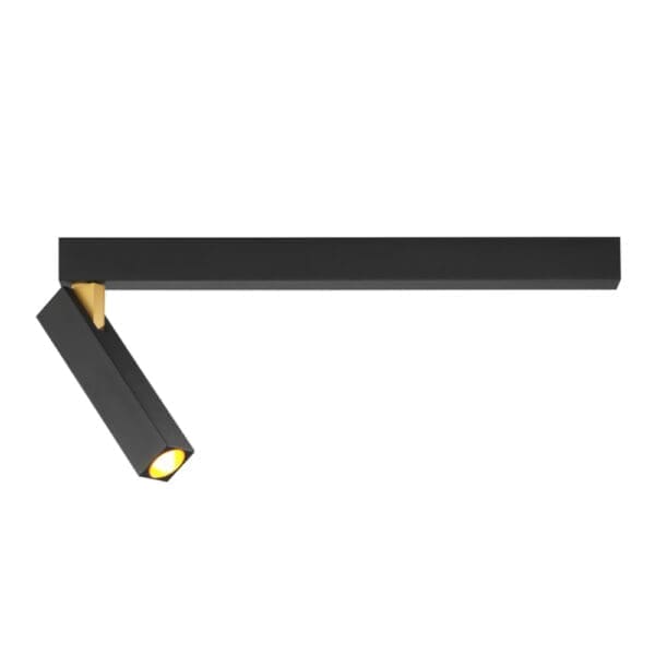 Wever e Ducrè MICK 1.0 - 3000K - nero satinato e oro