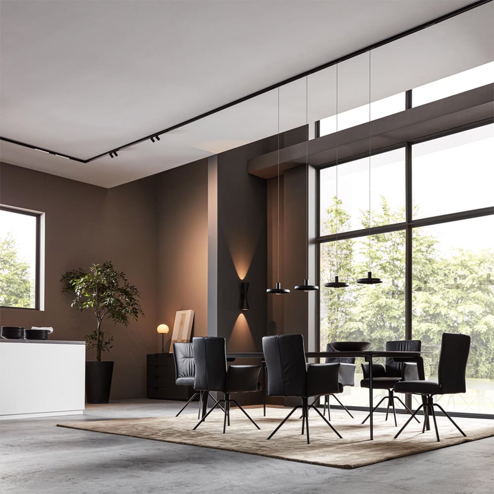 Wever e Ducrè CENO on STREX 2.0 - DALI-2 3000K - satin black and gold - Image 2