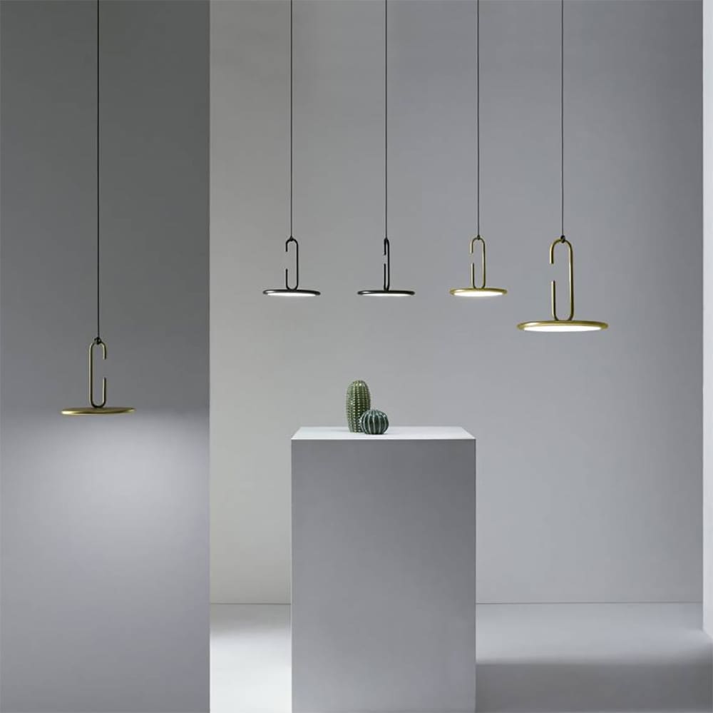 Penta CLIP mini sospensione aperta - cable 4 mt - 3000K - matt gold - Image 2