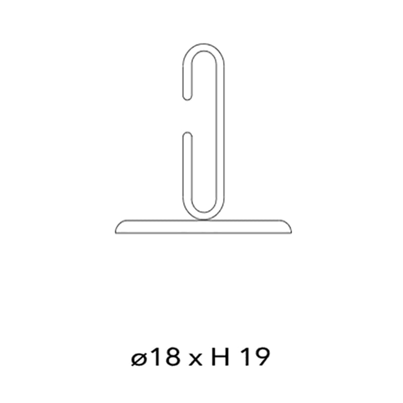 Penta CLIP mini sospensione aperta - cable 2 mt - 3000K - orange - Image 3