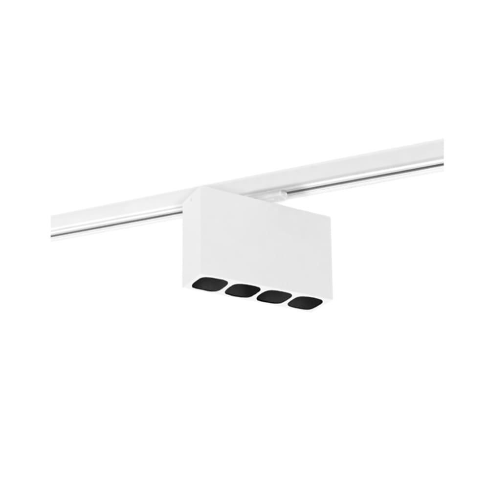 Wever e Ducrè PIRRO SPOT on track 4.0 - 2700K - satin white and satin black