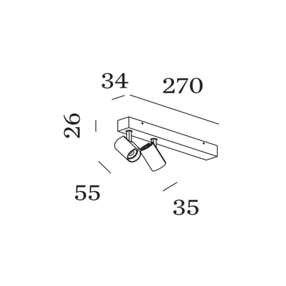 Wever e Ducrè CENO SURFACE 2.0 - 3000K - bronzo - immagine 3