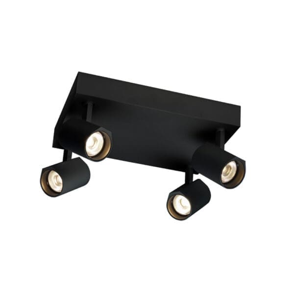 Wever e Ducrè CENO SURFACE 4.1 - 3000K - nero satinato