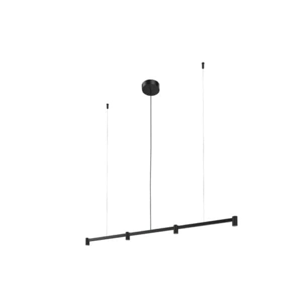 Wever e Ducrè TRACE CHANDELIER 1.0 - 2700K - nero satinato