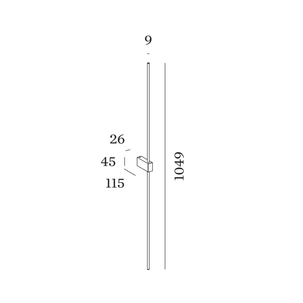 Wever e Ducrè FINLIN WALL 2.0 - 2700K - satin black - Image 3