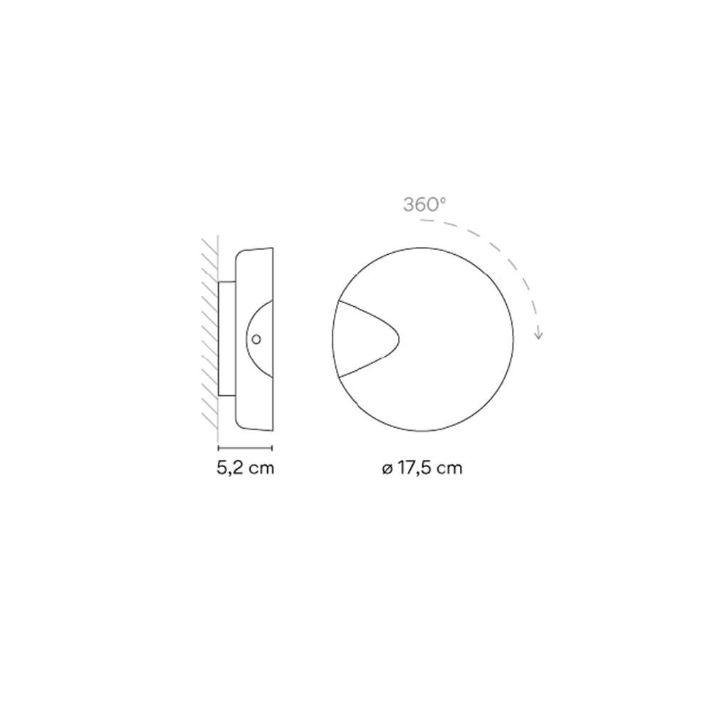 VIBIA DOTS 4660 - rosso - immagine 3