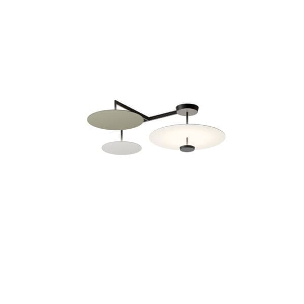 VIBIA FLAT 5905 - white/green/grey