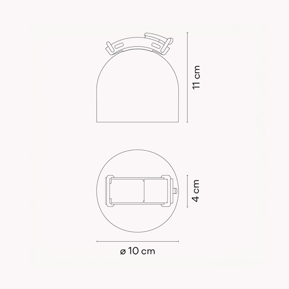 Vibia PLUSMINUS Spotlight 6200 - 3000K - Casambi - nero - immagine 3