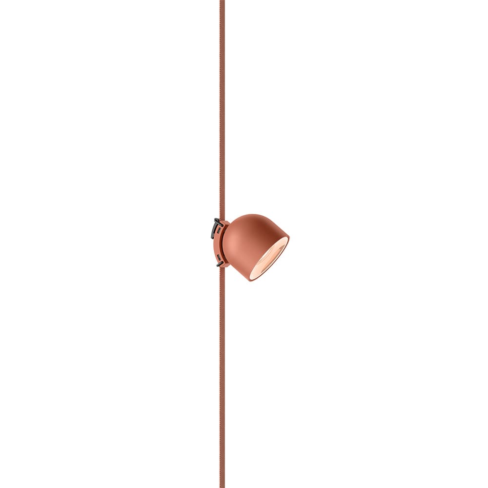 Vibia PLUSMINUS Spotlight 6210 - 3000K - Casambi - terra red