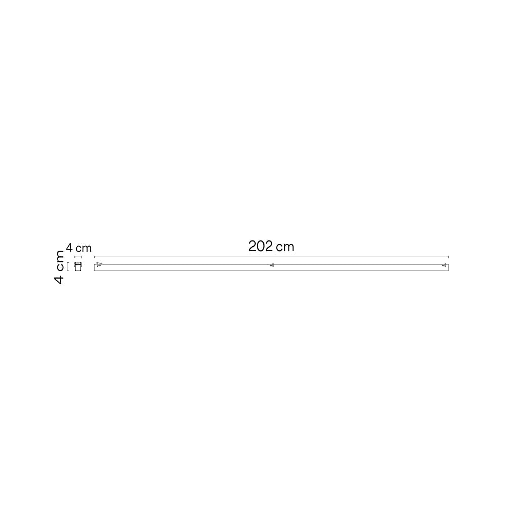 Vibia PLUSMINUS LINEAR 6255 - 2700 K On/Off - bianco (solo corpo illuminante) - immagine 3