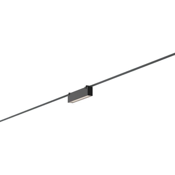 Vibia PLUSMINUS Linear Low UGR 6260 - 3000K Simultaneous line Dali, 1-10V, Casambi - black (Lighting body only)