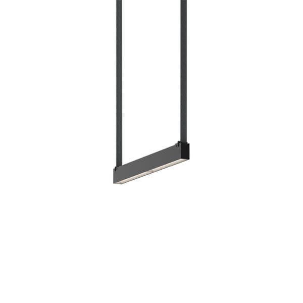 Vibia PLUSMINUS Linear Low UGR 6265 - 3000K Simultaneous line Dali, 1-10V, Casambi - black (Lighting body only)