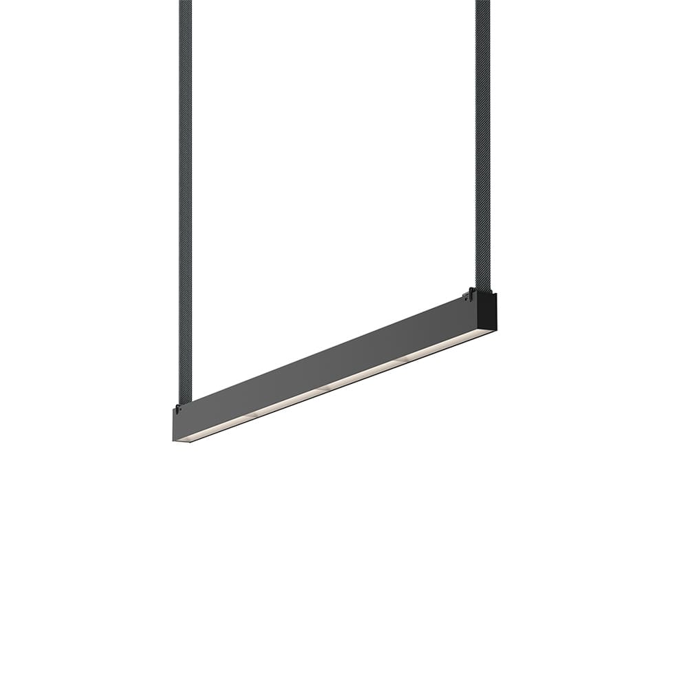 Vibia PLUSMINUS Linear Low UGR 6270 - 3000K On/Off - black (Lighting body only)