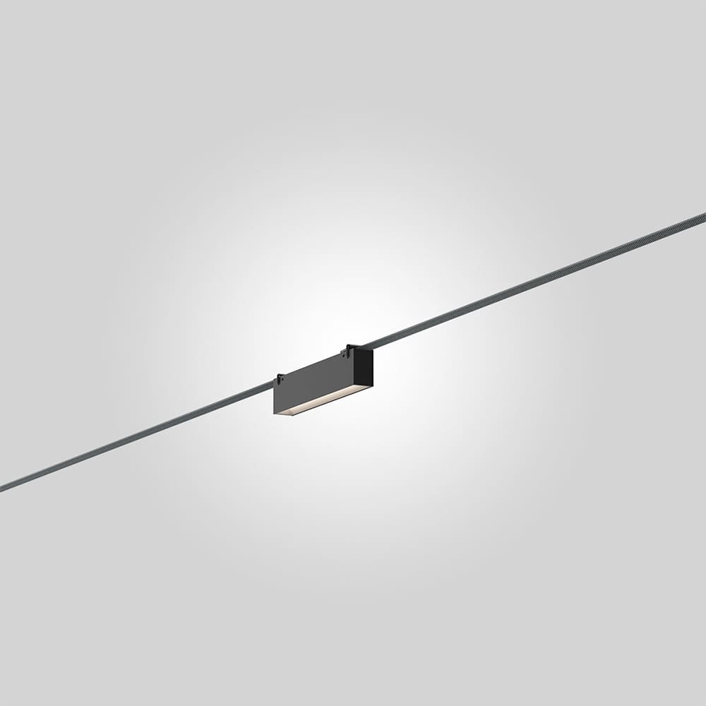 Vibia PLUSMINUS Linear Low UGR 6275 - 3000K Linea simultanea Dalì, 1-10V, Casambi - verde M1 (solo corpo illuminante) - immagine 2