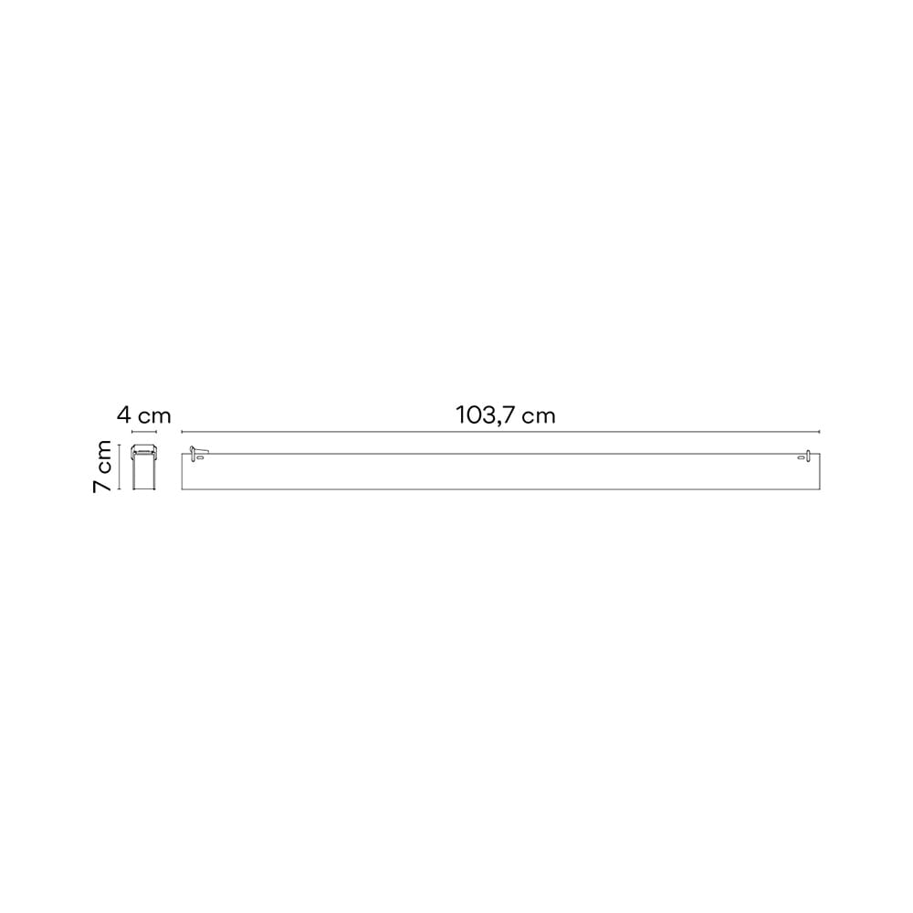 Vibia PLUSMINUS Linear Low UGR 6285 - 2700K Linea simultanea Dalì, 1-10V, Casambi - blu M1 (solo corpo illuminante) - immagine 3