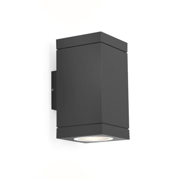 Wever e Ducrè TUBE CARRÉ WALL 2.0 - LED 3000K - grigio antracite