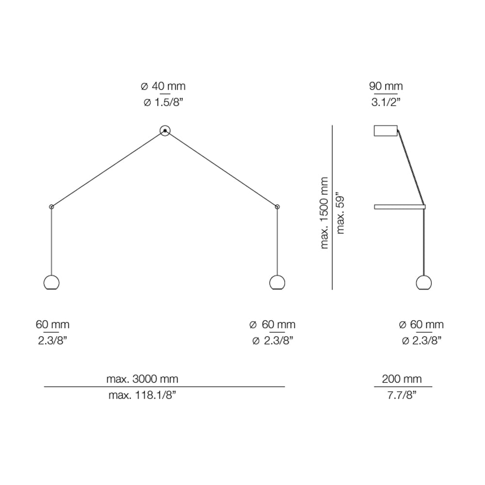 Estiluz COMPASS A-4072 - beige - immagine 3