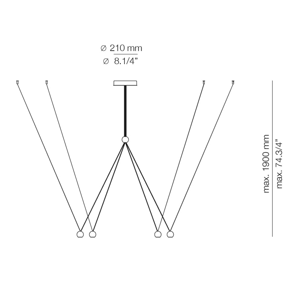 Estiluz COMPASS R21S4 - terracotta - immagine 3