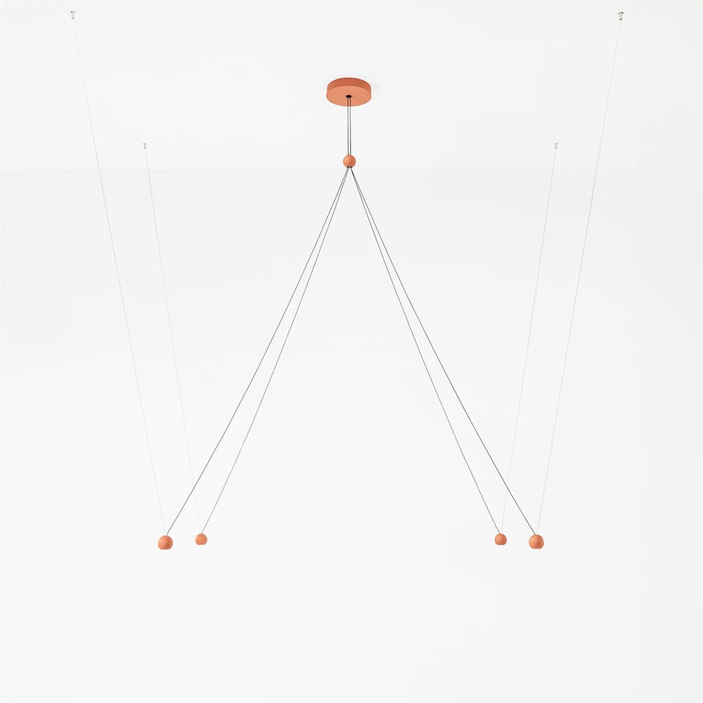 Estiluz COMPASS R21S4 - terracotta