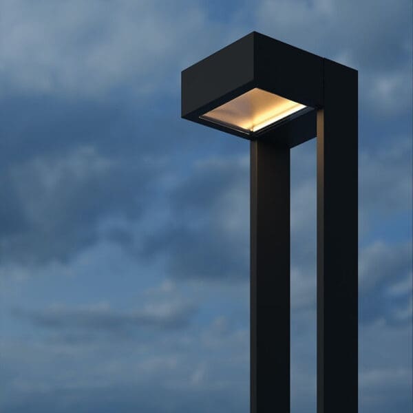 FLOS MILE BOLLARD 2 900 MONO - antracite