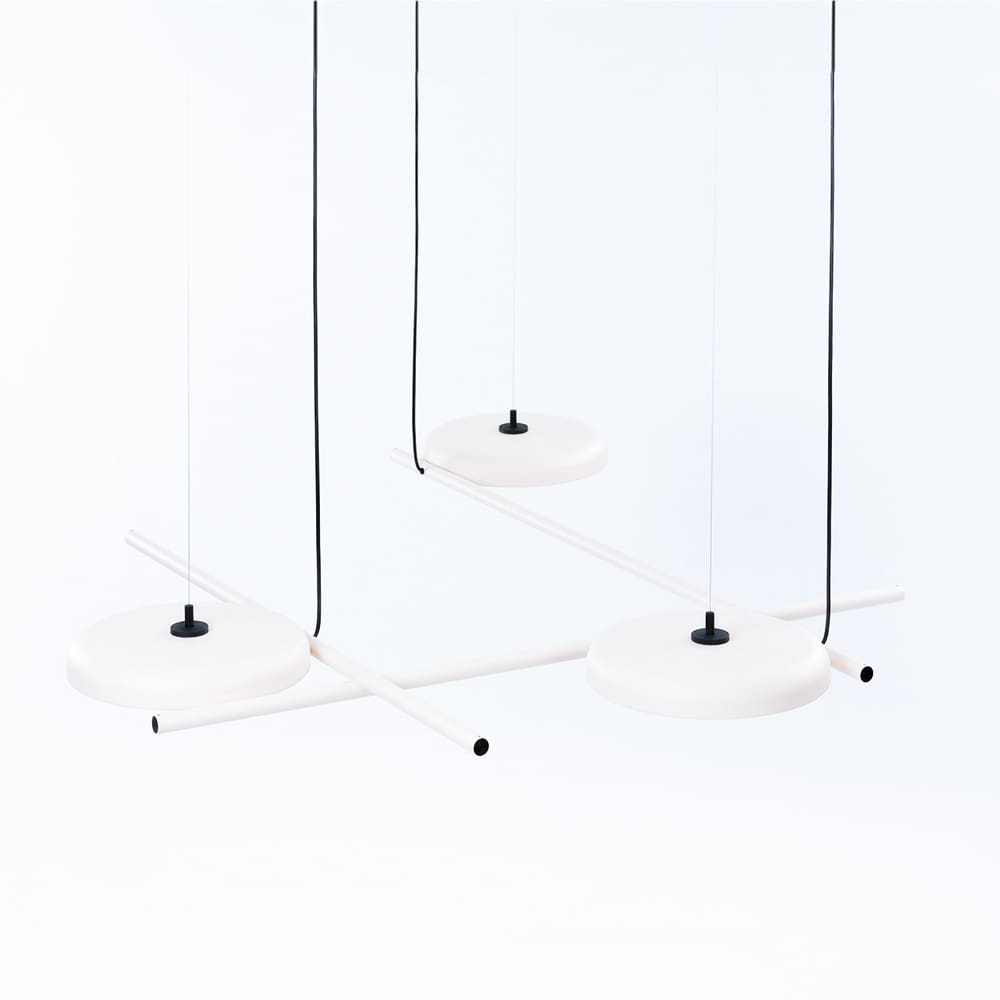 Estiluz MOOD T-4063S con rosone di superficie - bianca