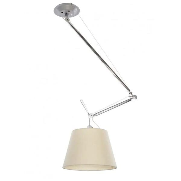 Artemide TOLOMEO decentralized suspension - with 36cm parchment diffuser