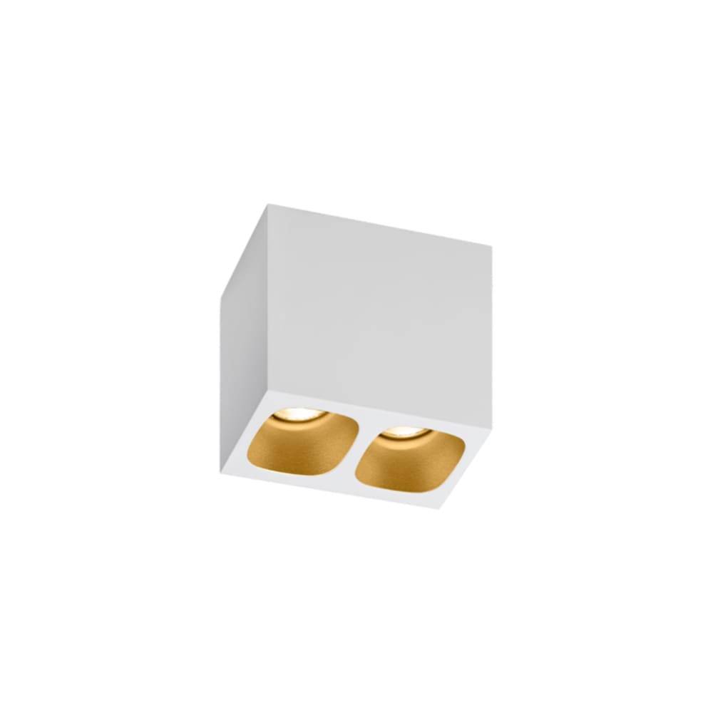 Wever e Ducrè PIRRO SPOT SURFACE 2.0 - 2700K - satin white and gold