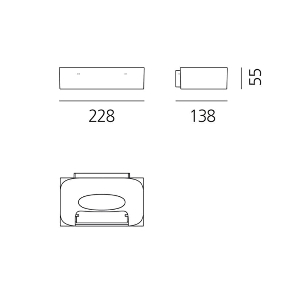 Artemide MELETE LED - 2700k - bianco - immagine 3
