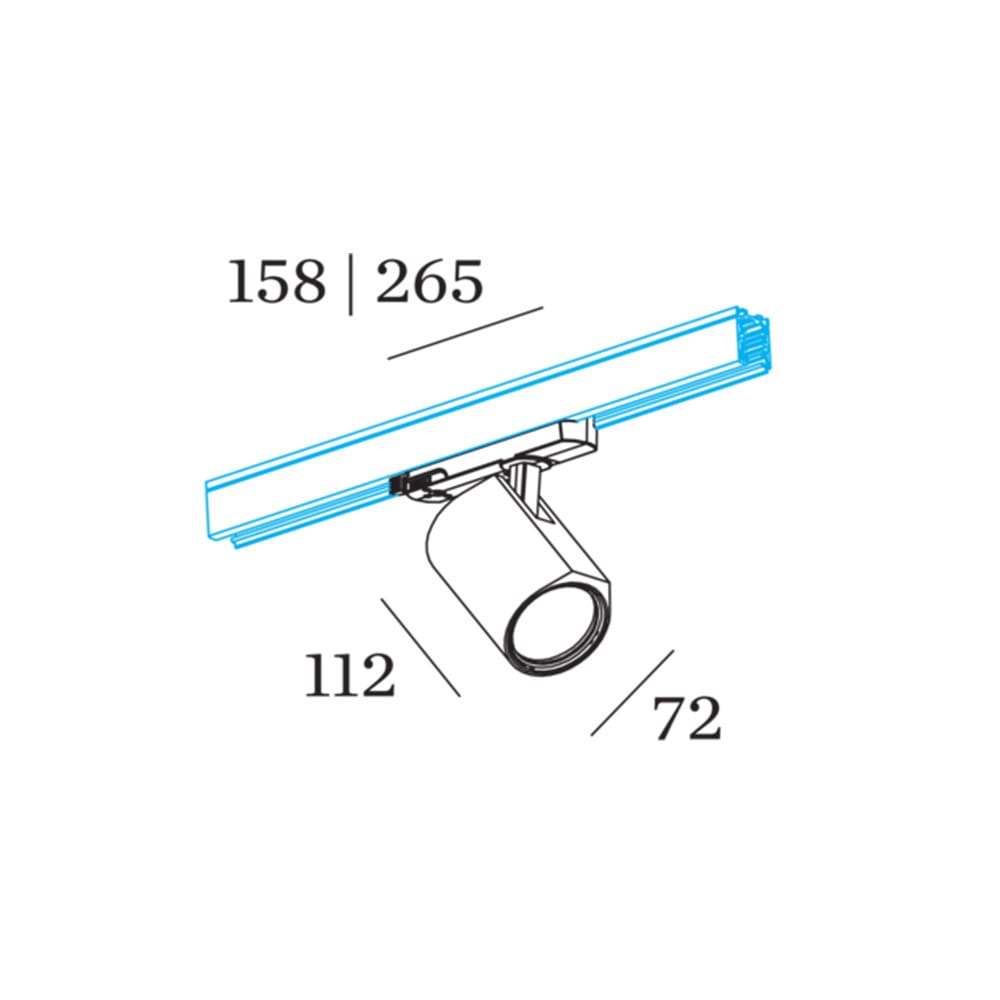 Wever e Ducrè CENO fort on track 1.0 - 3000K - satin white - Image 3