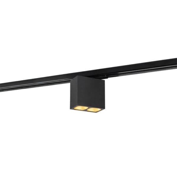 Wever e Ducrè PIRRO SPOT on track 2.0 - 3000K - nero satinato e oro