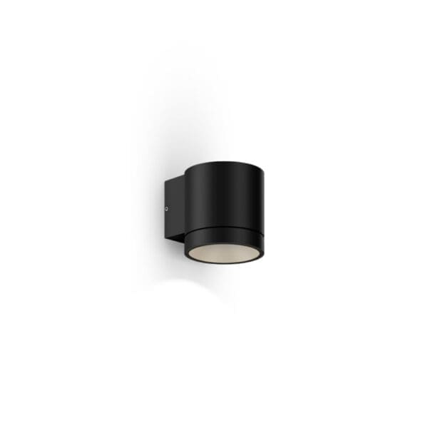 Wever e Ducrè TAIO ROUND WALL OUTDOOR 1.0 - 3000K - nero satinato