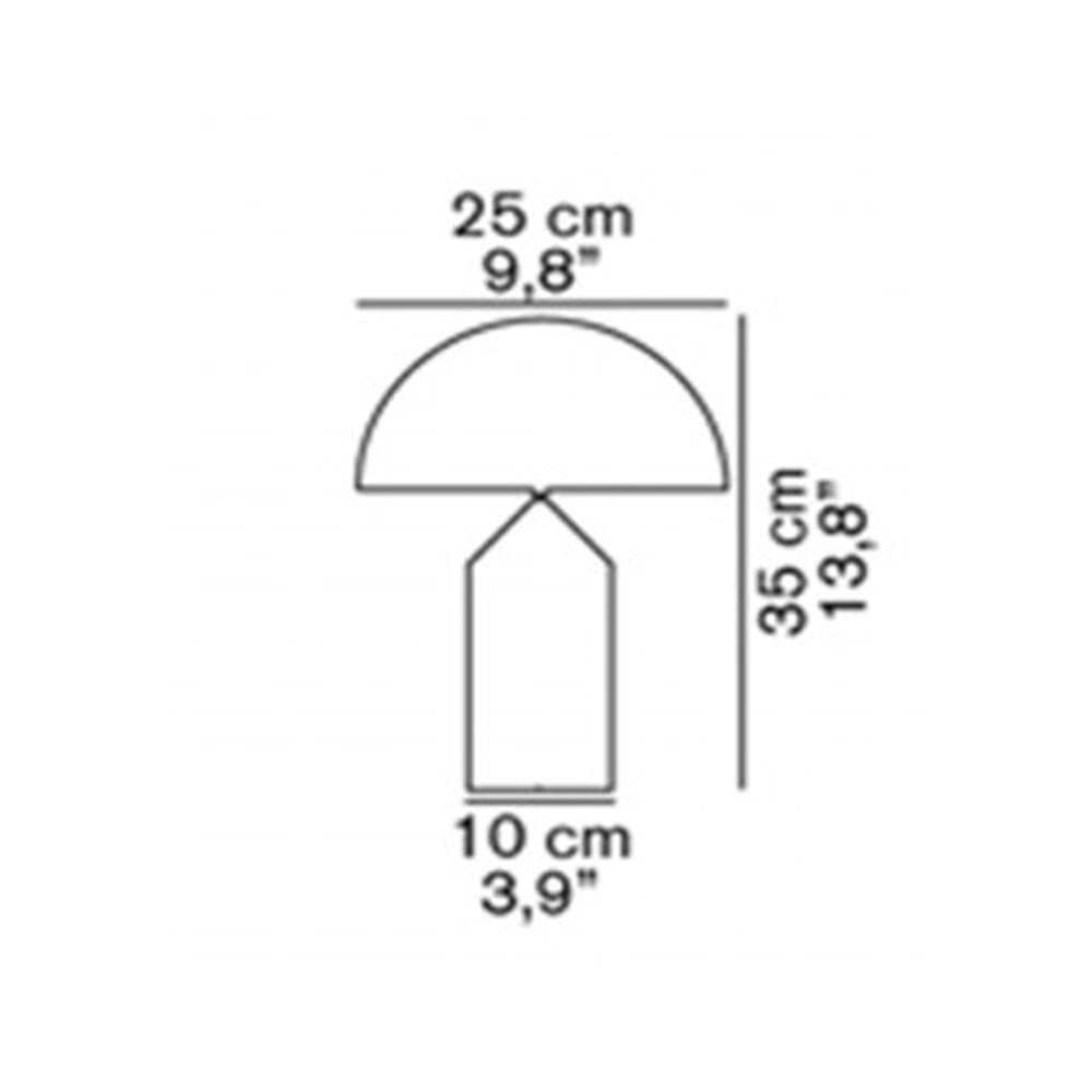 Oluce ATOLLO 236 - vetro opale - immagine 3