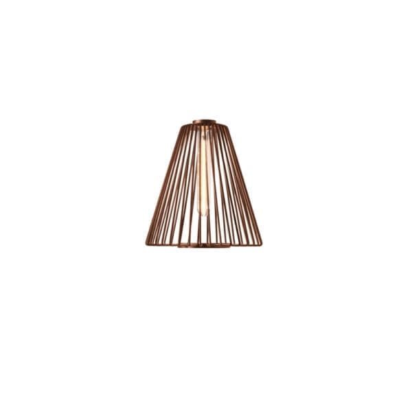 Wever e Ducrè WIRO CONE 1.0 paralume - acciaio ossidato