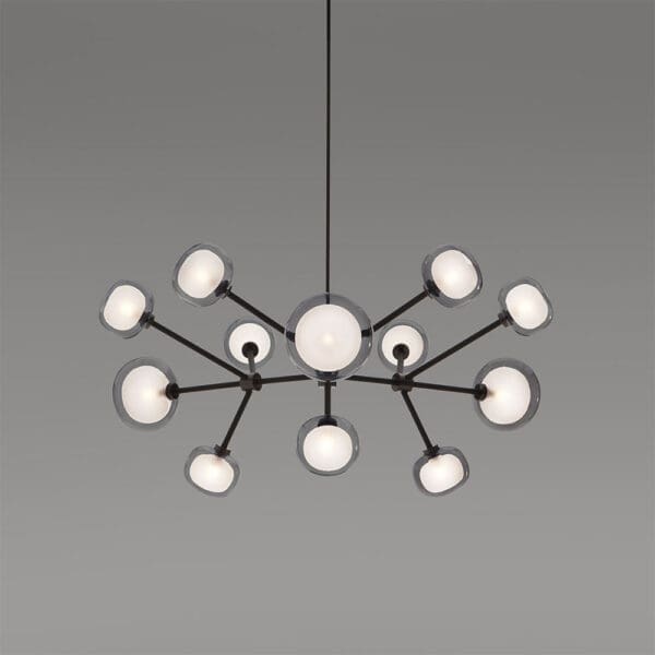 Tooy NABILA 552.12 - black, black chrome, smoked glass