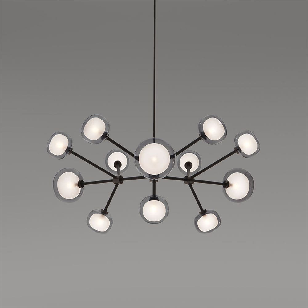 Tooy NABILA 552.12 - black, black chrome, smoked glass