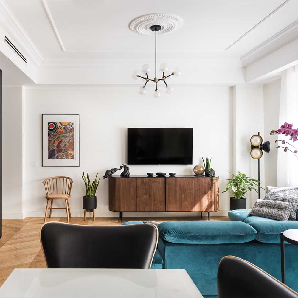 Tooy NABILA 552.19 - black, brushed brass, clear glass - Image 2