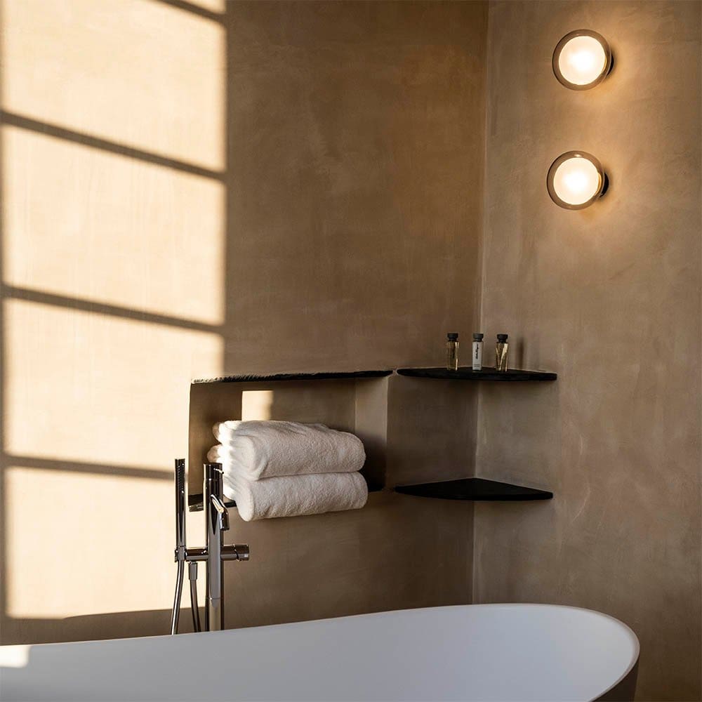 Tooy NABILA 552.41 - nero, ottone spazzolato, vetri trasparenti - immagine 2